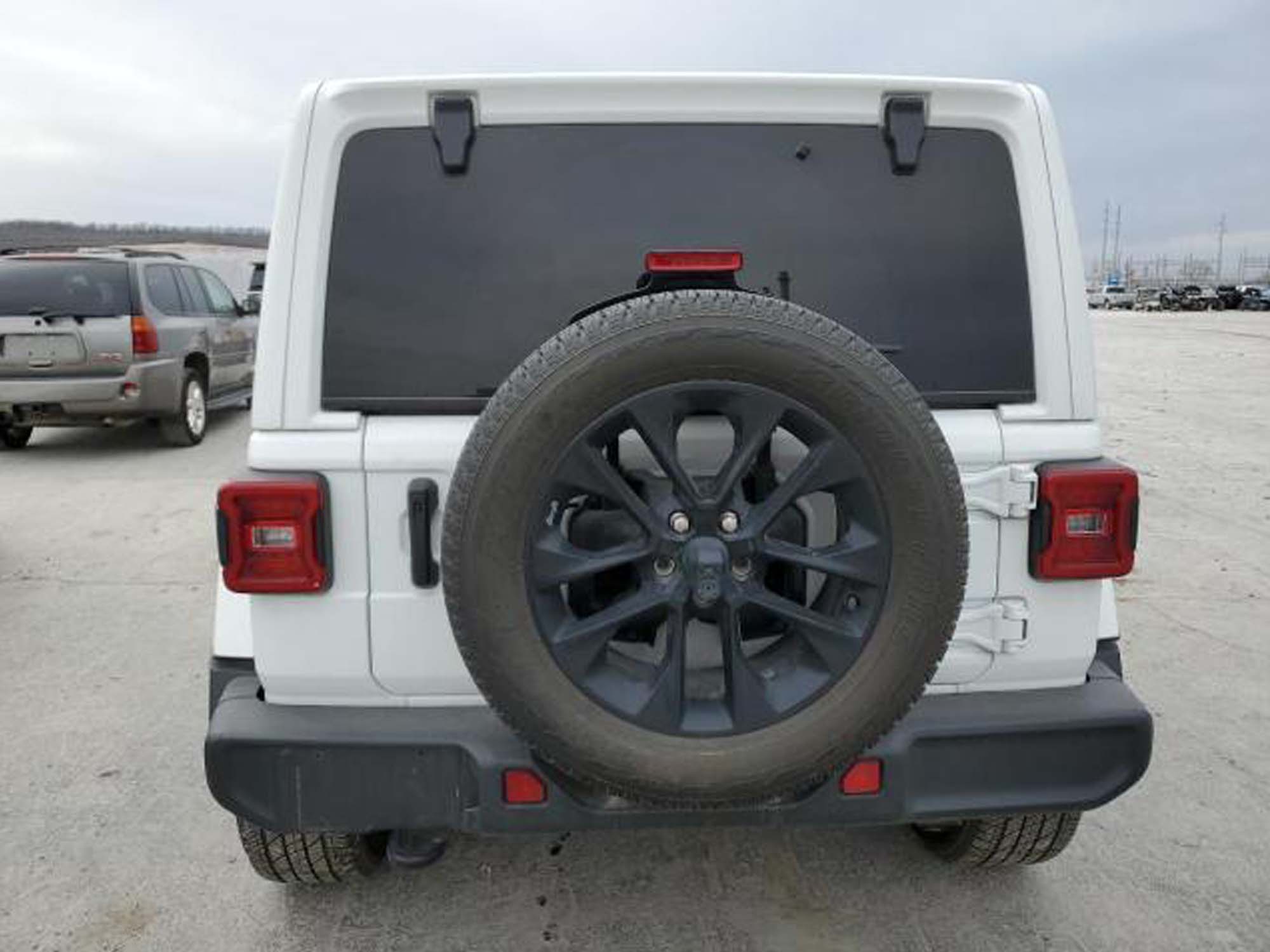 2021 Jeep Wrangler Sahara, White, deals4wheelz.com