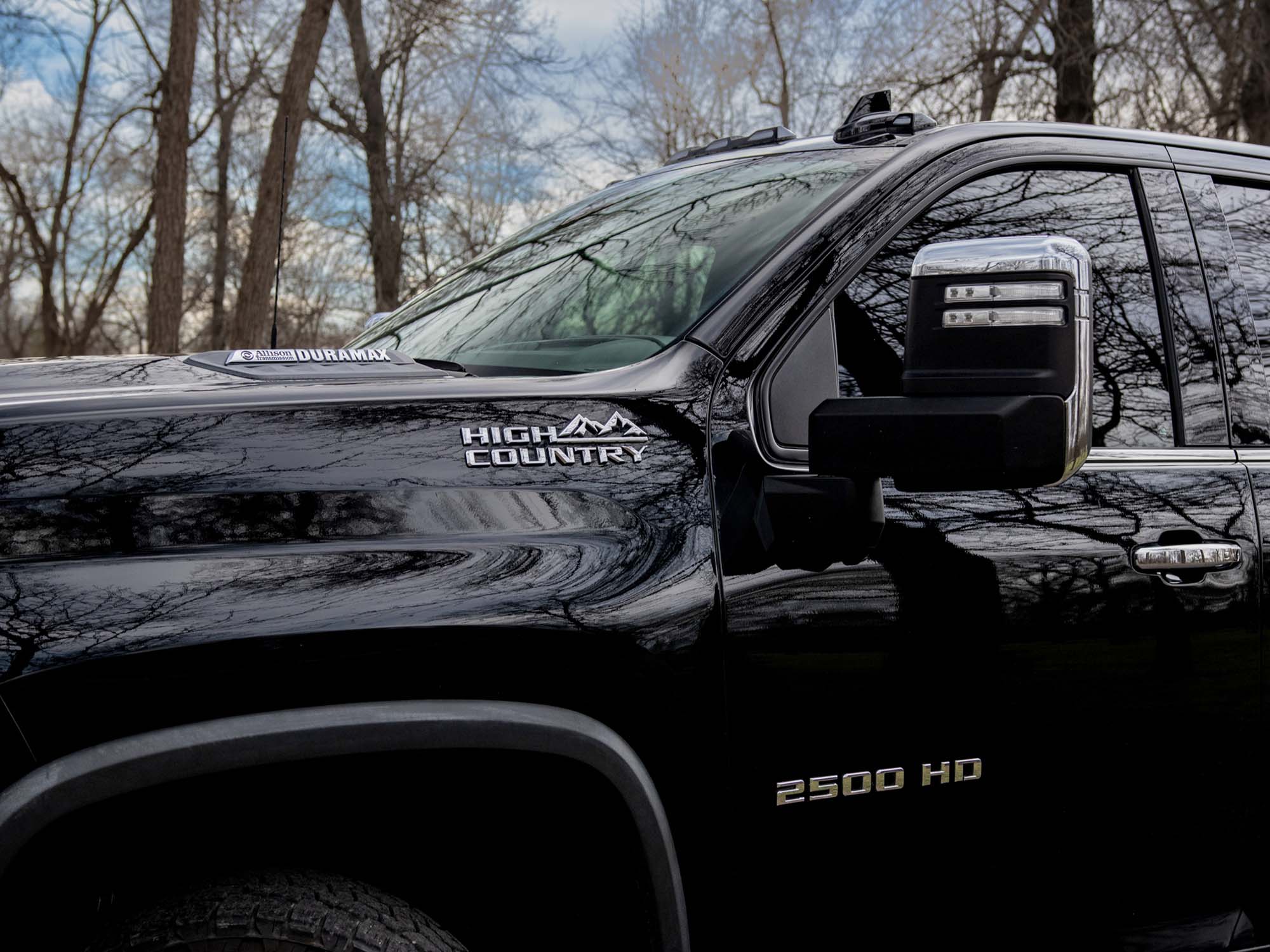 2022 Chevy Silverado K2500 High Country Diesel 4WD, Black, deals4wheelz.com