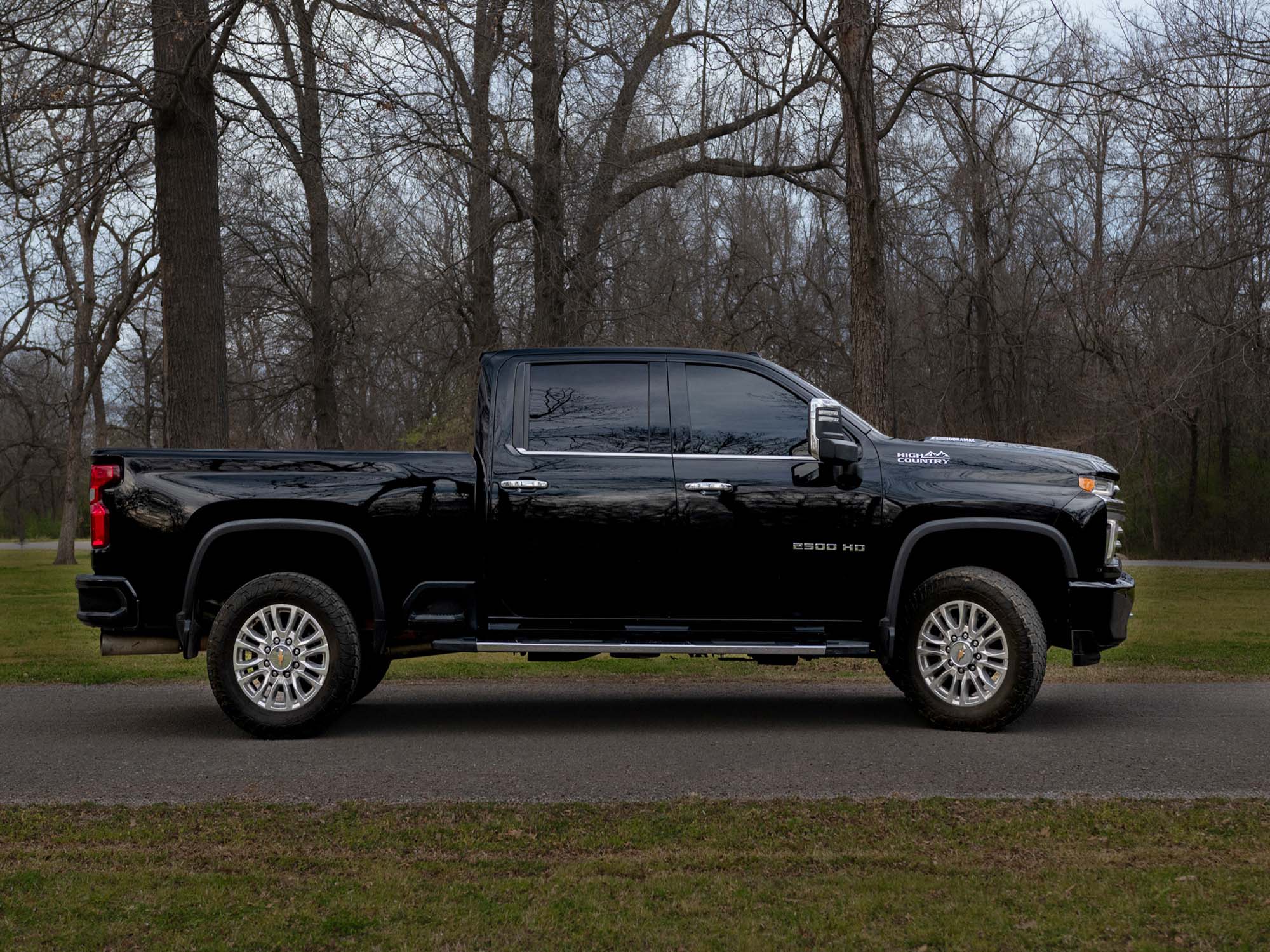 2022 Chevy Silverado K2500 High Country Diesel 4WD, Black, deals4wheelz.com
