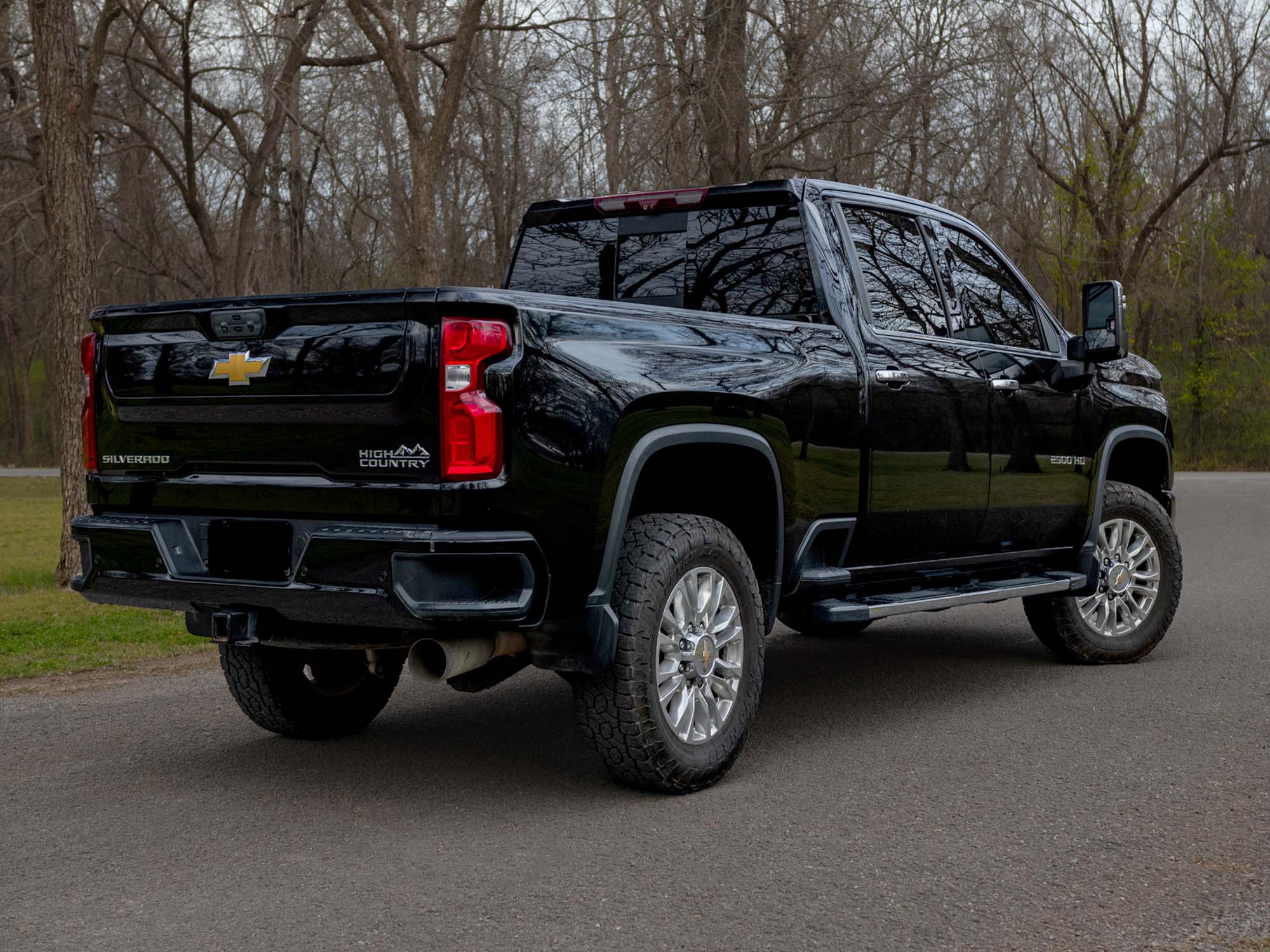 2022 Chevy Silverado K2500 High Country Diesel 4WD, Black, deals4wheelz.com