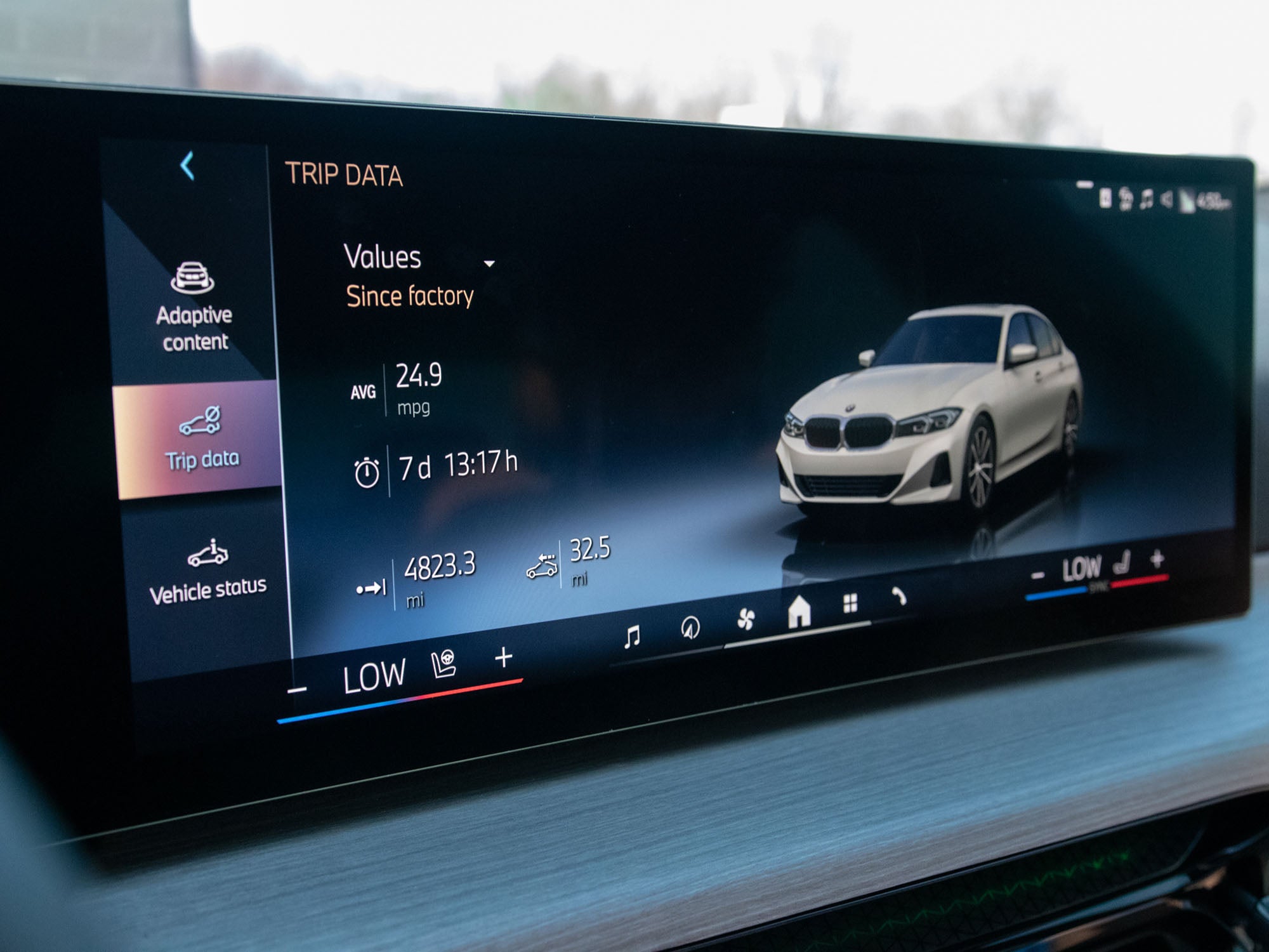 2025 BMW 330I White, front dash, deals4wheelz.com